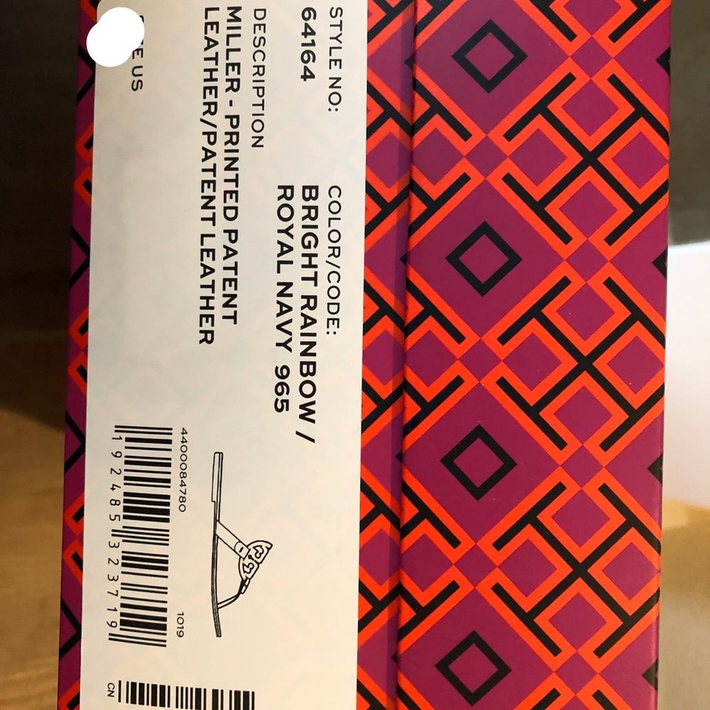 NIB TORY BURCH Miller Rainbow Leather Sandals - Picture 8 of 12
